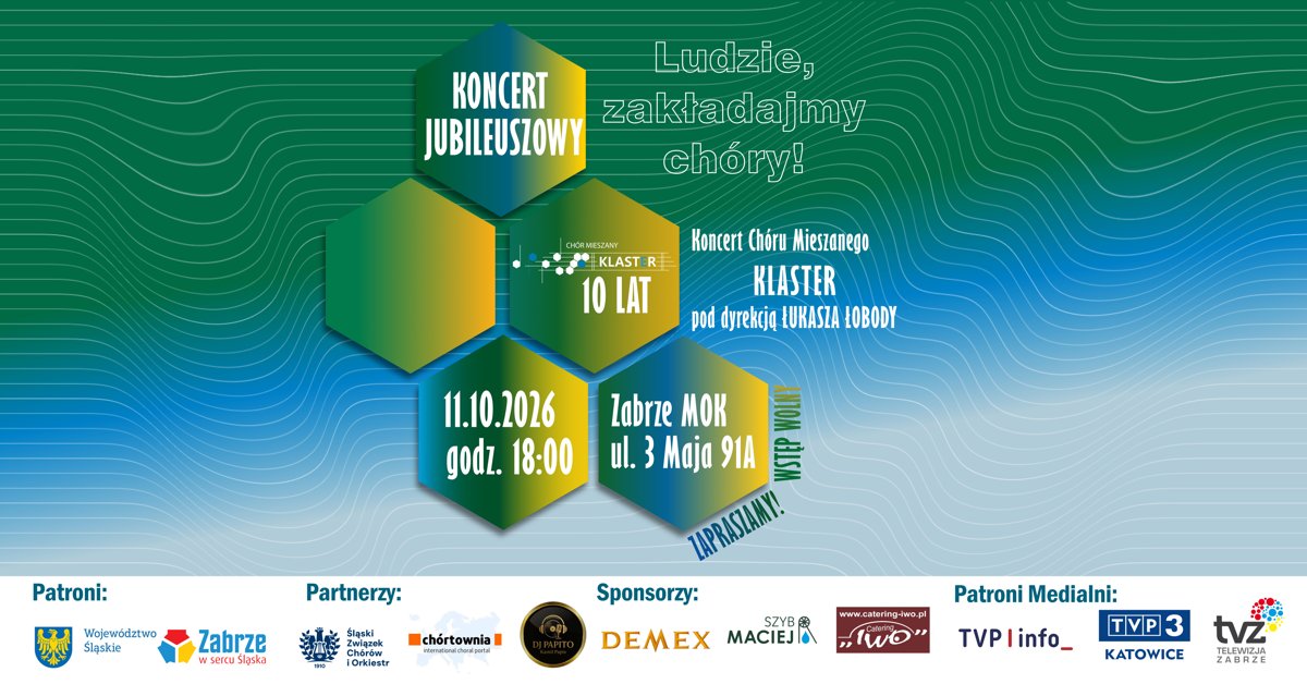 10 lat Chóru Klaster